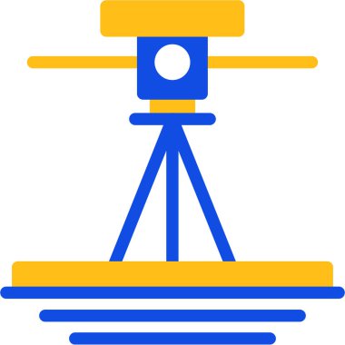 binoküler ağ vektörü basit simgesi