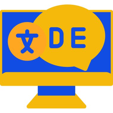 ai Yapay Zeka Simgesi Düz Biçimli