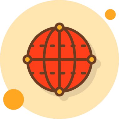 Çin Yeni Yılı 'nın vektör düzlüğü simgesi