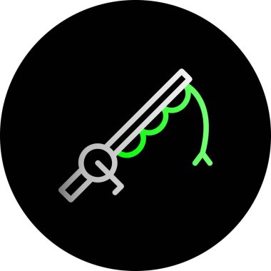 Anahtarın vektör simgesi, vektör illüstrasyonu