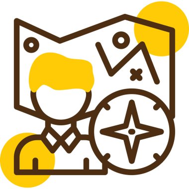 Bir yıldızlı kitabın vektör çizimi