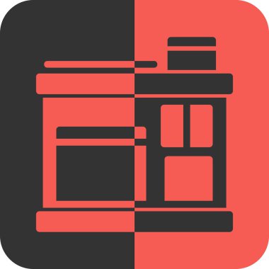 Mutfak simgesinin vektör çizimi