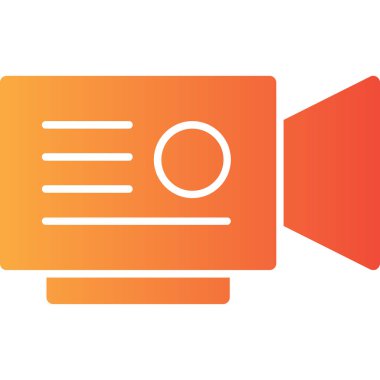 video kamera vektör simgesi