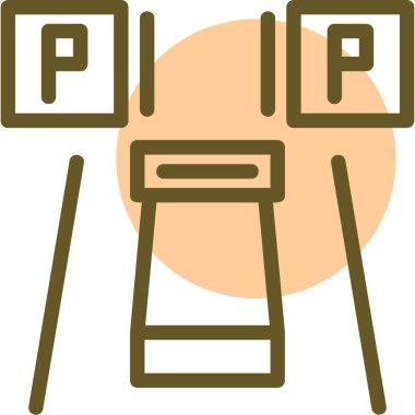 Modern b 'nin vektör illüstrasyonu eksik simgesi