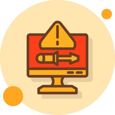 TV izleyici renk vektör simgesi kolayca düzenleyebilir ya da değiştirebilir