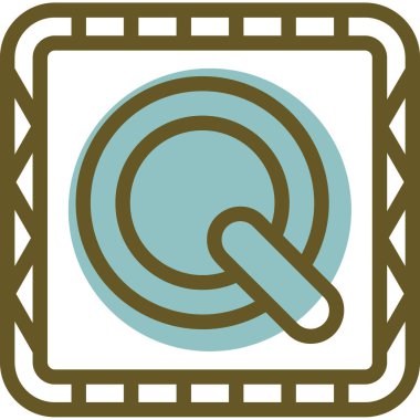 seo modern simgesinin vektör illüstrasyonu