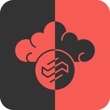 hava ve iklim bulutu simgesi