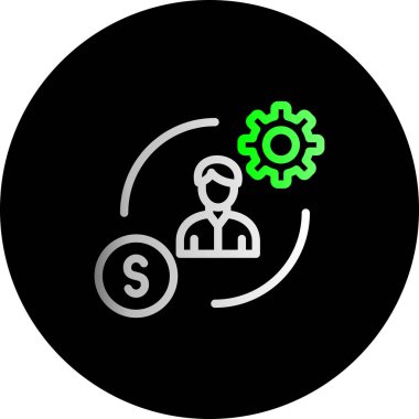 Vektör ayarı Simge illüstrasyonu