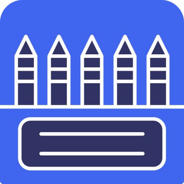 Havai fişekler. Web simgesi basit illüstrasyon