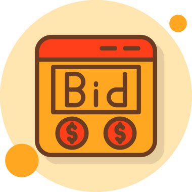 Web simgesi vektör illüstrasyonu