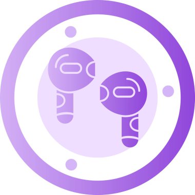 Tek bir uydu simgesinin vektör çizimi