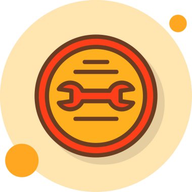 yiyecek web simgesi basit illüstrasyon