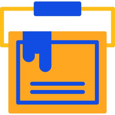 dizin web simgesi, basit vektör illüstrasyonu