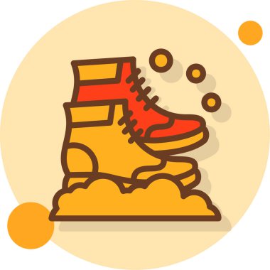 Çizgi film simgesinin vektör çizimi