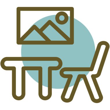 seo modern simgesinin vektör illüstrasyonu