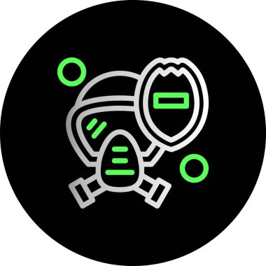 İllüstrasyon ikonu ve kişisel reklam. düzenlenebilir