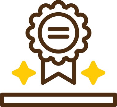 ödül simgesi, vektör illüstrasyonu