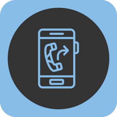 akıllı telefon simgesi, illüstrasyon, vektör