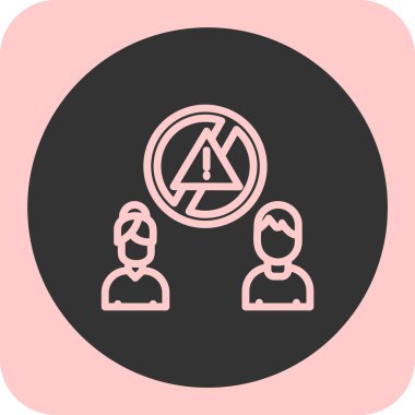 insanlar simge vektör illüstrasyonu