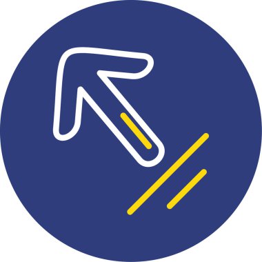 ok simgesi vektör illüstrasyonu