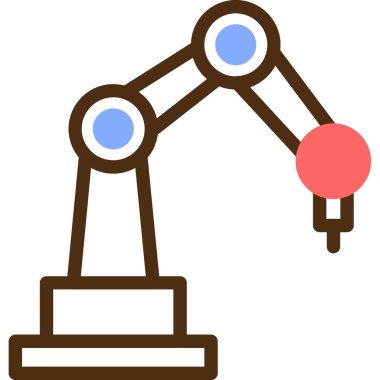 robot. Web simgesi basit tasarım