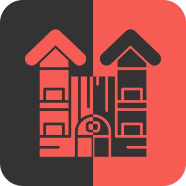 yapı evi simgesi ana hatlarıyla oluşturuluyor