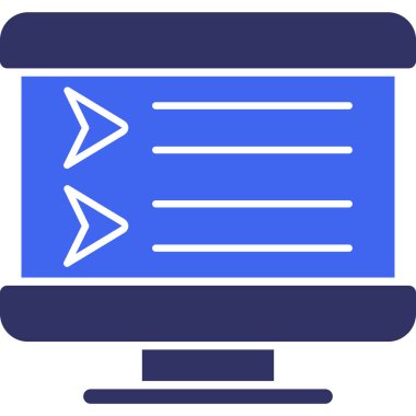 bilgisayar ekranı simgesi