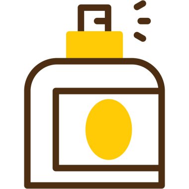 şişe simgesi, vektör illüstrasyonu