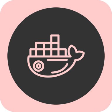 Kargo gemisinin taşıyıcı simgesi.