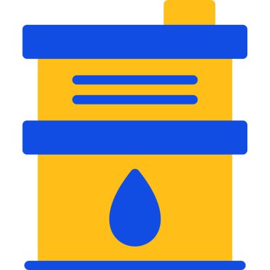 Yağ. Web simgesi basit illüstrasyon