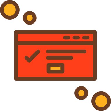 iş yönetimi simgesi, vektör illüstrasyonu