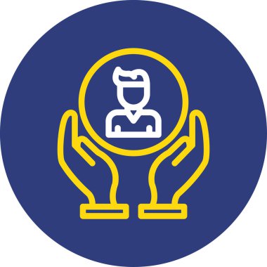 Web ve ticari kullanım için illüstrasyon simgesi