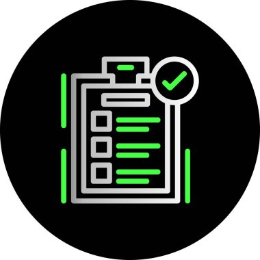 Moda biçimi izole edilmiş arkaplanda işaret simgesini işaretle