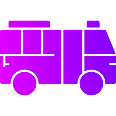 araba simgesi vektör illüstrasyonu