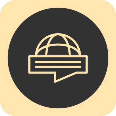 Modern b 'nin vektör illüstrasyonunda yiyecek ikonu yok