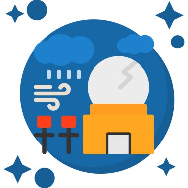 bulut hesaplama simgesi, illüstrasyon