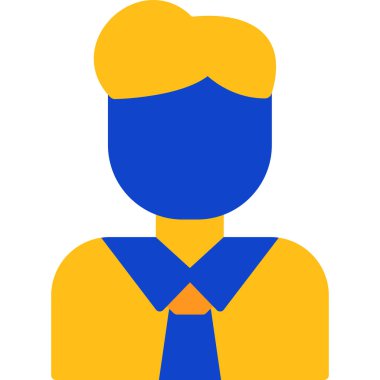 man simgesi vektör illüstrasyonu