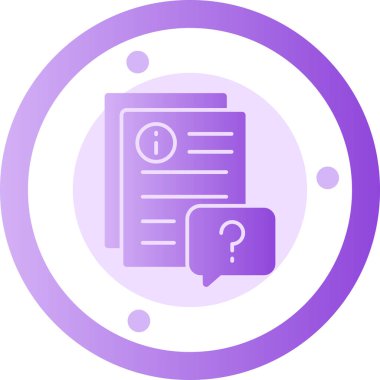 soru işareti vektör simgesi