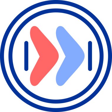 Moda tasarımında yön ok simgesi