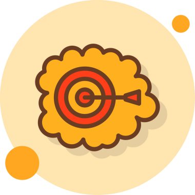 Bir çiçeğin vektör illüstrasyonu