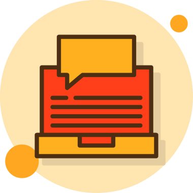 Bir kitap simgesinin vektör illüstrasyonu