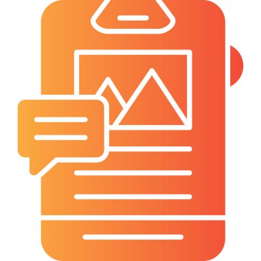 Poşet çanta simgesinin vektör illüstrasyonu