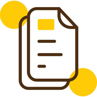 sözleşme ikonu vektör illüstrasyonu