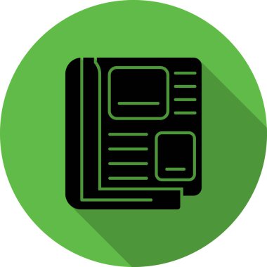 Vektör illüstrasyonu, simge ögesi arkaplanı