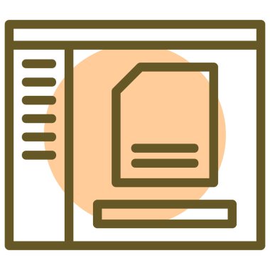 Ağ simgesi. vektör illüstrasyonu