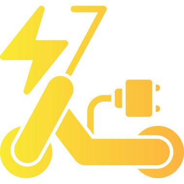 elektrik yükleme buji simgesi tam taslak biçimi