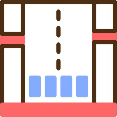 dağıtım lojistik simgesi