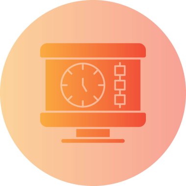 seo modern simgesinin vektör illüstrasyonu