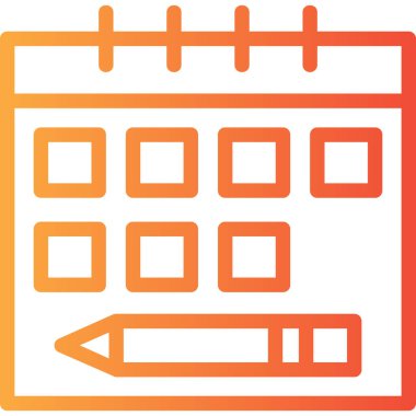 takvim tarihi olay simgesi ana hat biçiminde