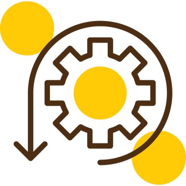 Teçhizat Web simgesi basit illüstrasyon